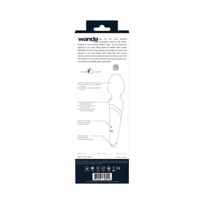 Wanda Rechargeable Wand - Just Black