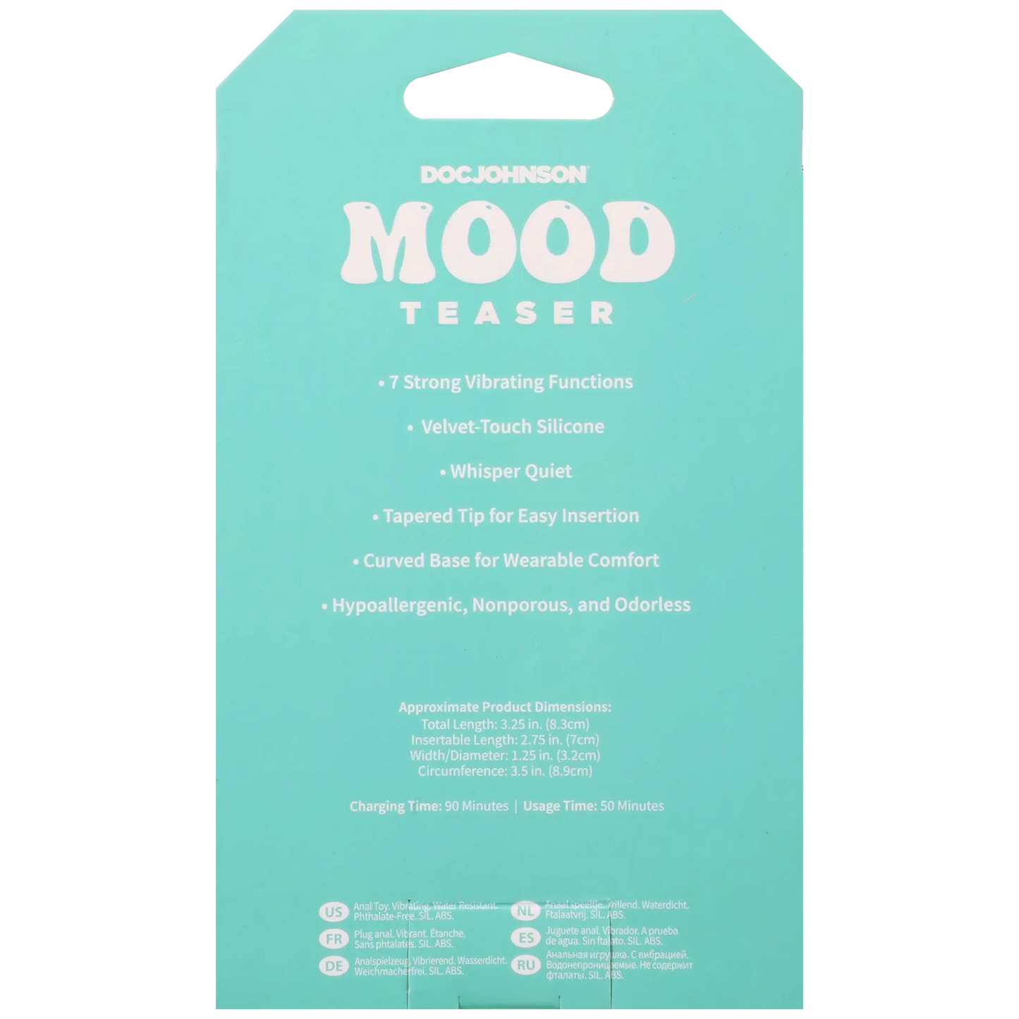 Mood - Teaser - Vibrating Micro Plug Lavender