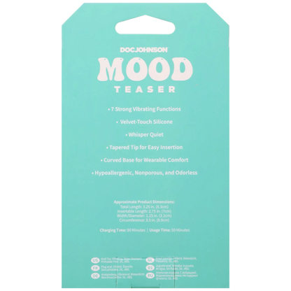 Mood - Teaser - Vibrating Micro Plug Lavender