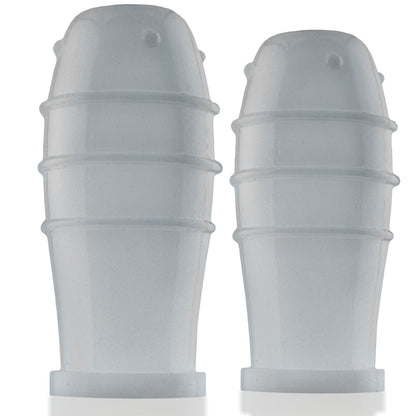 Lankyz Silicone Nipsuckers - Clear Silicone