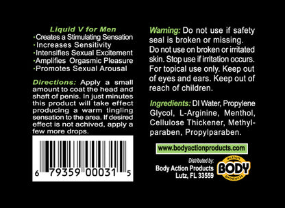 Liquid v for Men 0.5 Oz