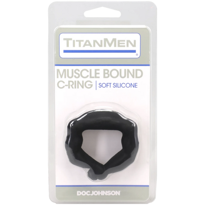 Titanmen - Muscle Bound Cock Ring - 32mm Black