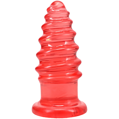 Crystal Jellies - Anal Twist - 7 Inch Pink