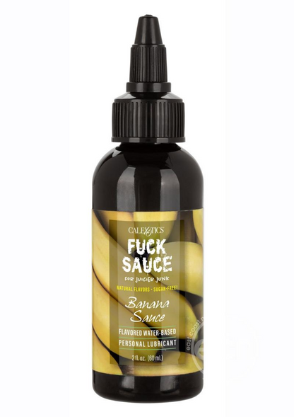 Fuck Sauce Flavored Water Based Personal Lubricant Banana 2oz