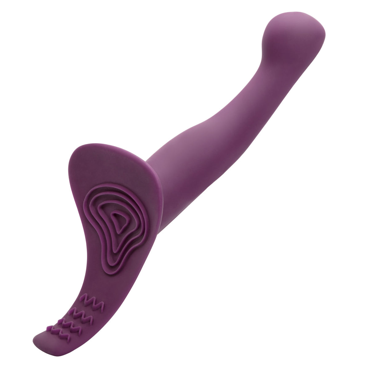 ME2 Vibrating Silicone Strap-On Ready Probe - Purple