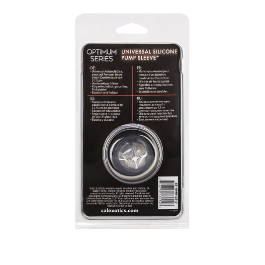 Universal Silicone Pump Sleeve - Smoke