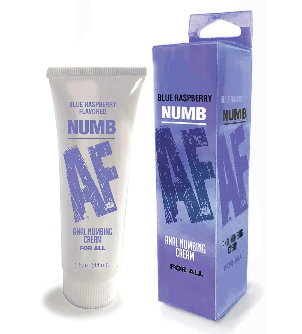 Numb Af Anal Desensitizer Gel, Blue Raspberry 1.5 Oz