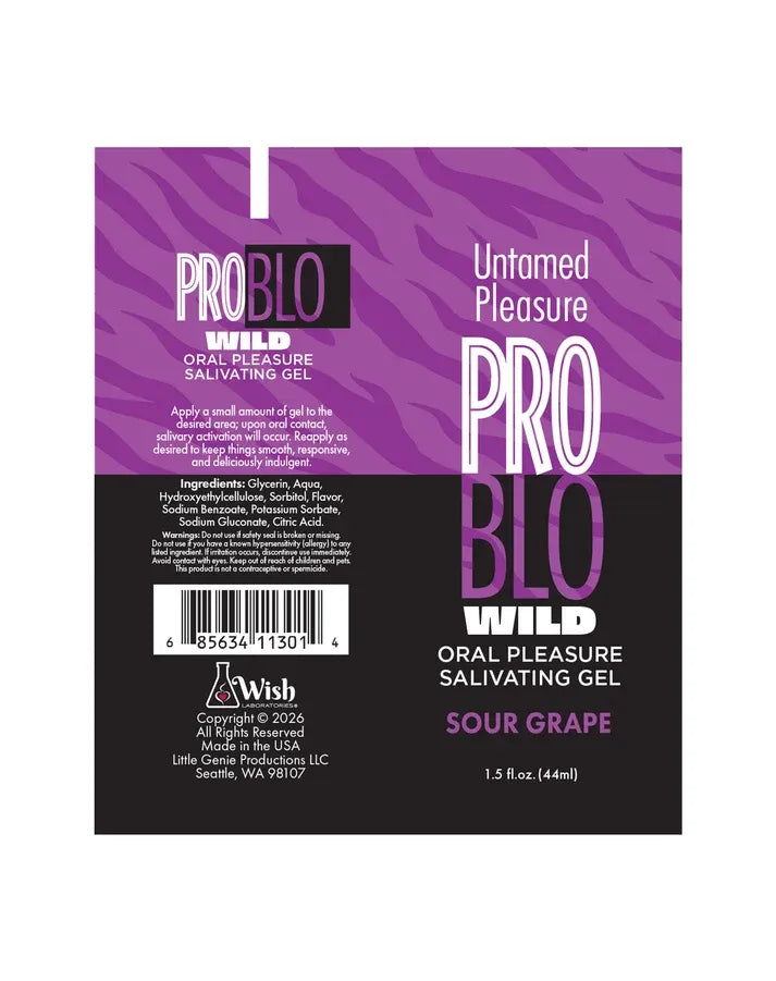 Problo Wild, Oral Pleasure Salivating Gel, Sour Watermelon 1.5oz