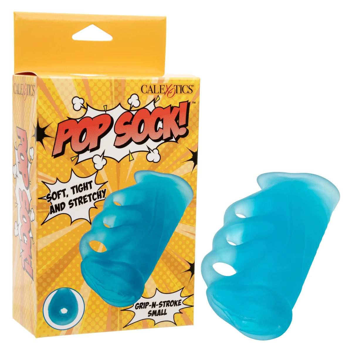 Pop Sock! Grip-N-Stroke Small Blue