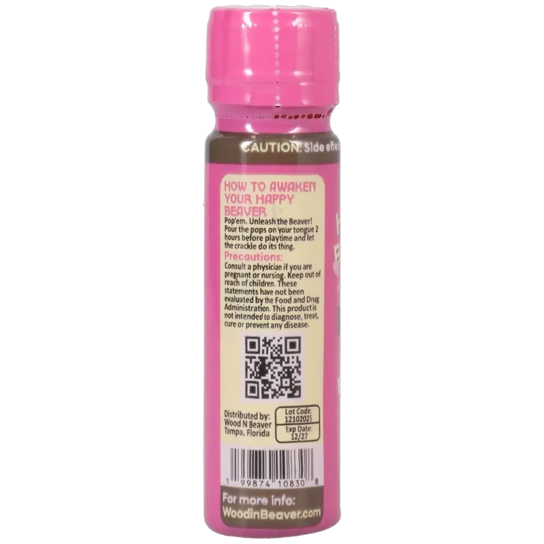 Beaver Boost Rocks for Her 12 Pack Display Peach Please