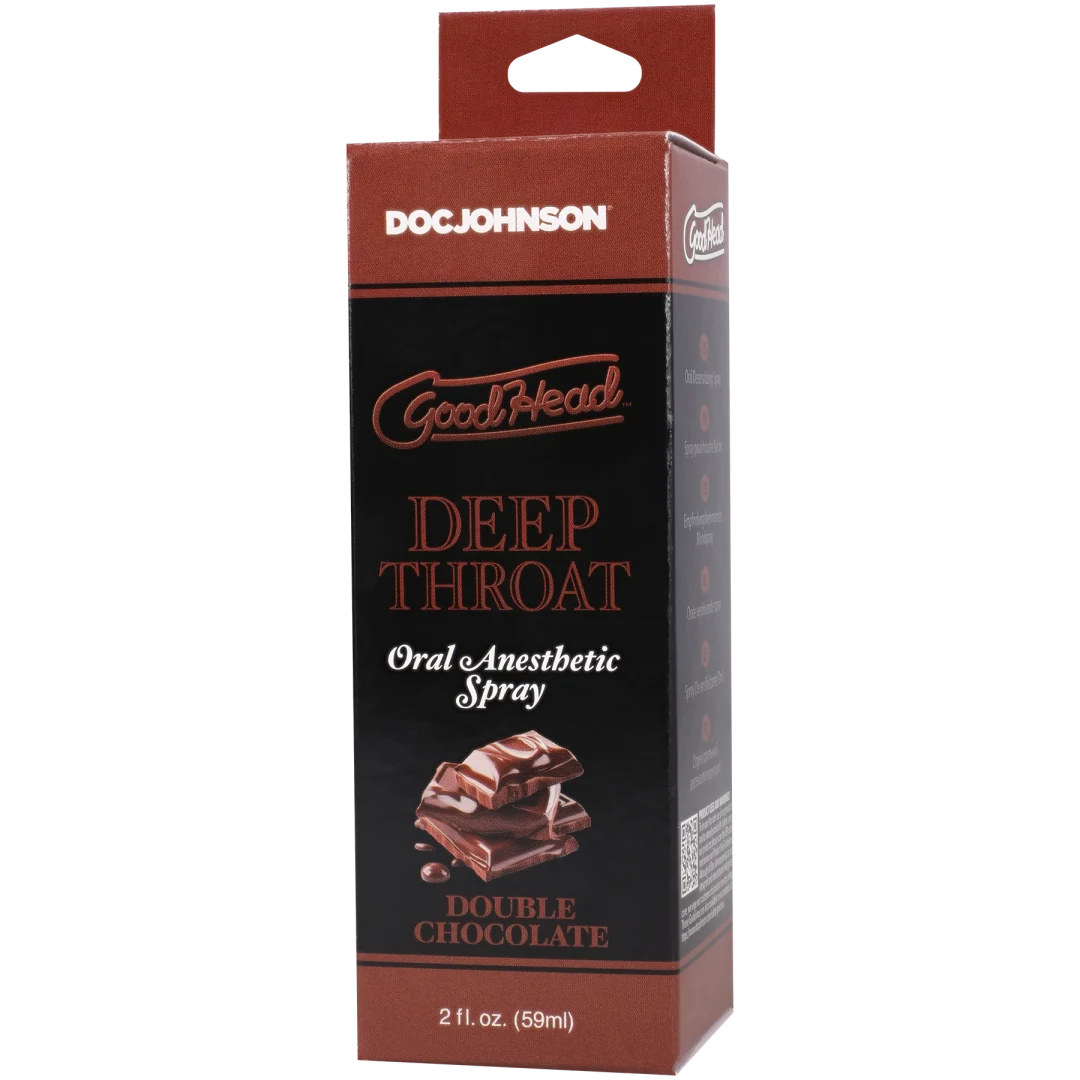 Goodhead - Deep Throat Spray - Double Chocolate - 2 Fl. Oz.