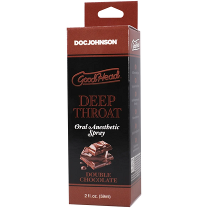 Goodhead - Deep Throat Spray - Double Chocolate - 2 Fl. Oz.