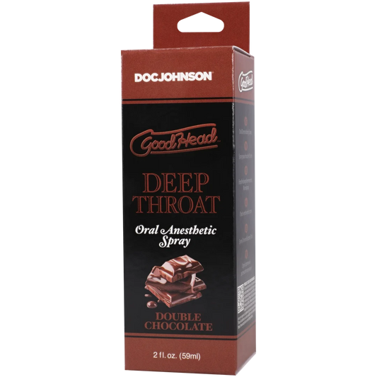 Goodhead - Deep Throat Spray - Double Chocolate - 2 Fl. Oz.