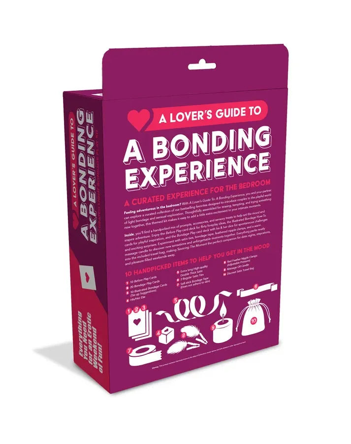 A Lover's Guide to a Bonding Experience