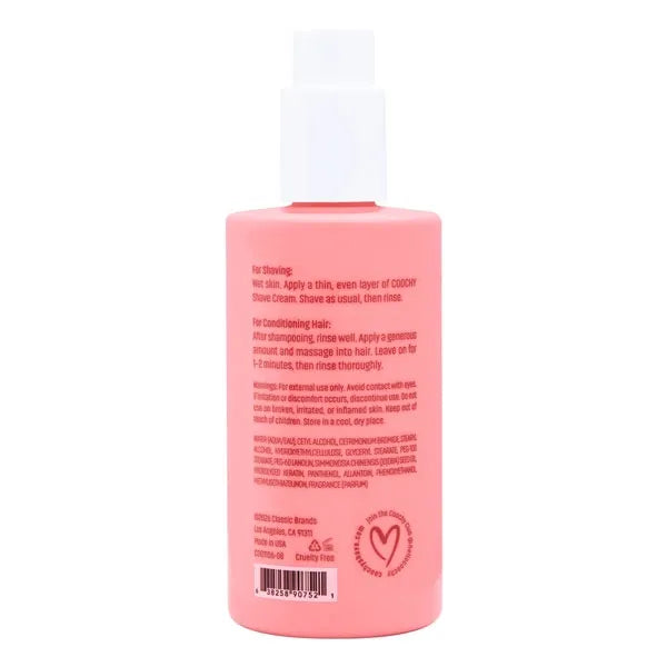 Coochy Shave Cream - Pear Berry 8 Floz 237 ml