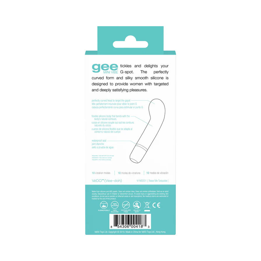 Gee Mini Vibe - Tease Me Turquoise