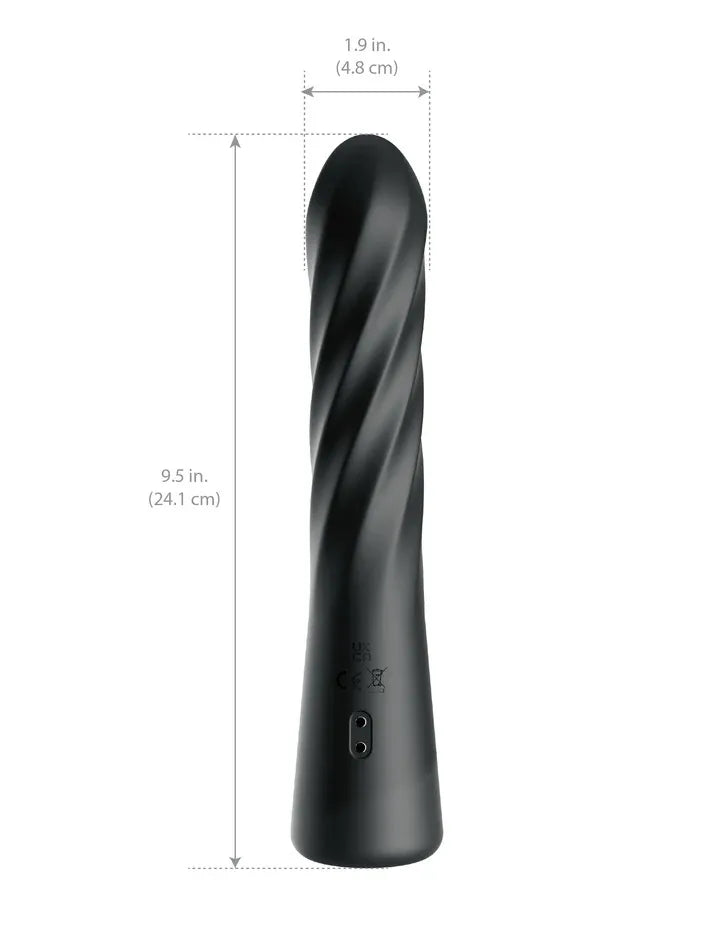 Anal Fantasy Elite Twist Ecstasy - Black