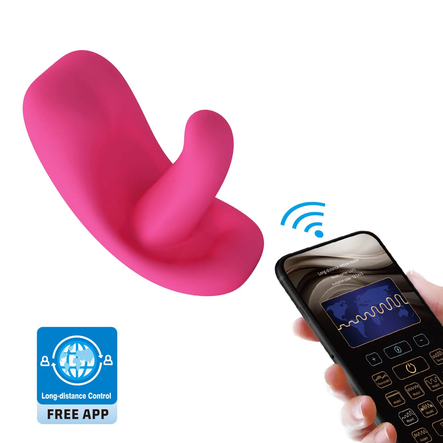 Pretty Love Hazelynn App-Controlled Vibrator Pink
