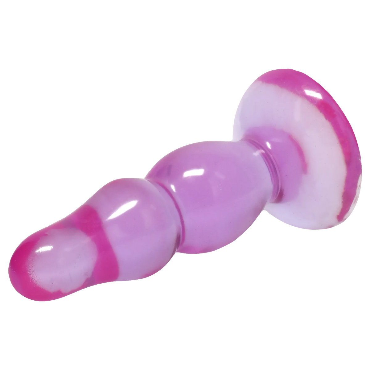 Crystal Jellies - Novice Pop Plug - 4 Inch Pink