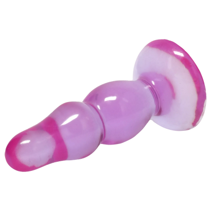 Crystal Jellies - Novice Pop Plug - 4 Inch Pink