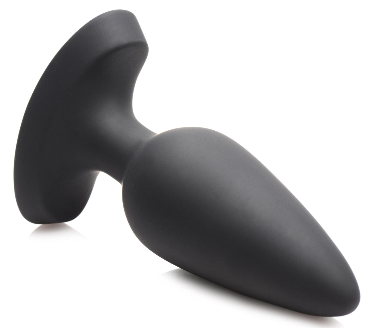 28X Laser Heart Silicone Anal Plug with Remote â€“ Large