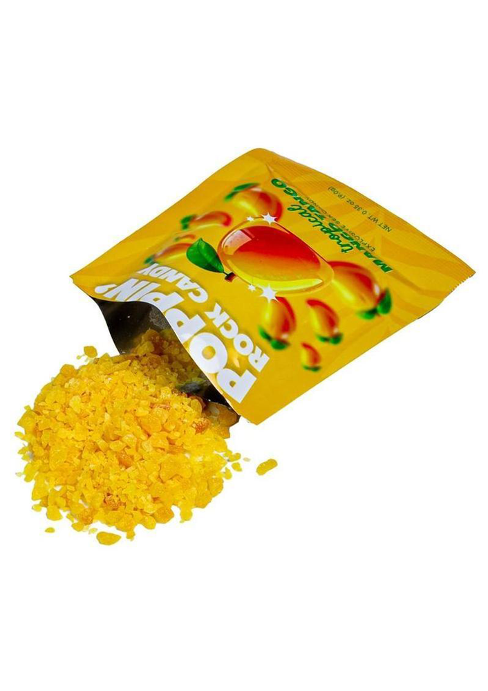 Popping Rock Tropical Summer 36 Pk Display - Mango Tango - Pineapple Express - Watermelon Sugar