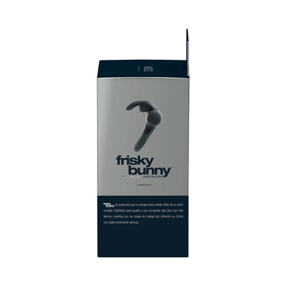 Frisky Bunny Vibrating Ring Black Pearl