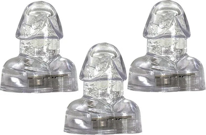 Light Up Penis Ice Cubes 3pk Blinking Flashing Penis Shaped