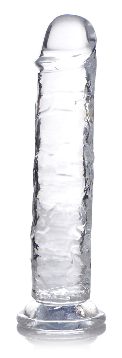 Jock C - Thru 7 Inch Clear Tpe Dildo