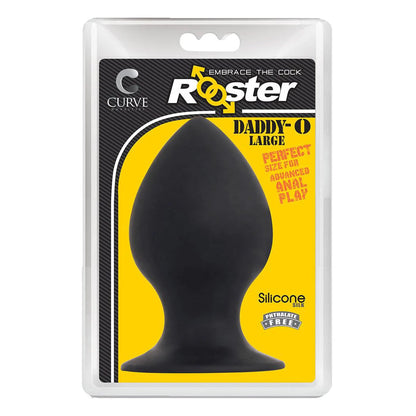 Daddy-O Silicone Anal Plug - Large
