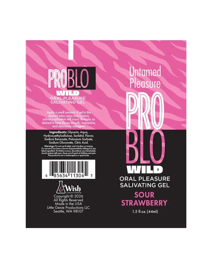 Problo Wild, Oral Pleasure Salivating Gel, Sour Watermelon 1.5oz