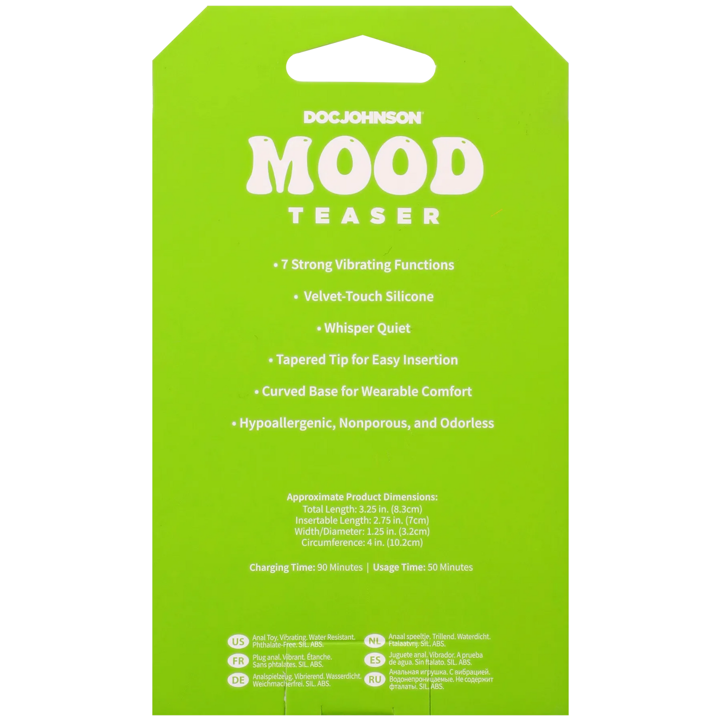 Mood - Teaser - Vibrating Micro Plug Pink