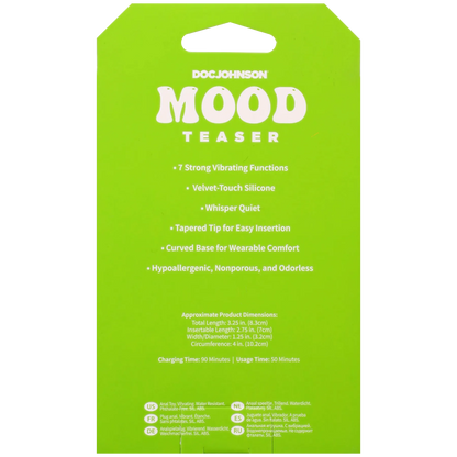 Mood - Teaser - Vibrating Micro Plug Pink