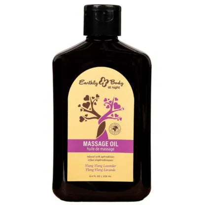 Hemp Seed at Night Massage Oil Aphrodisiac Collection Ylang Ylang Lavender 8.4oz 250ml
