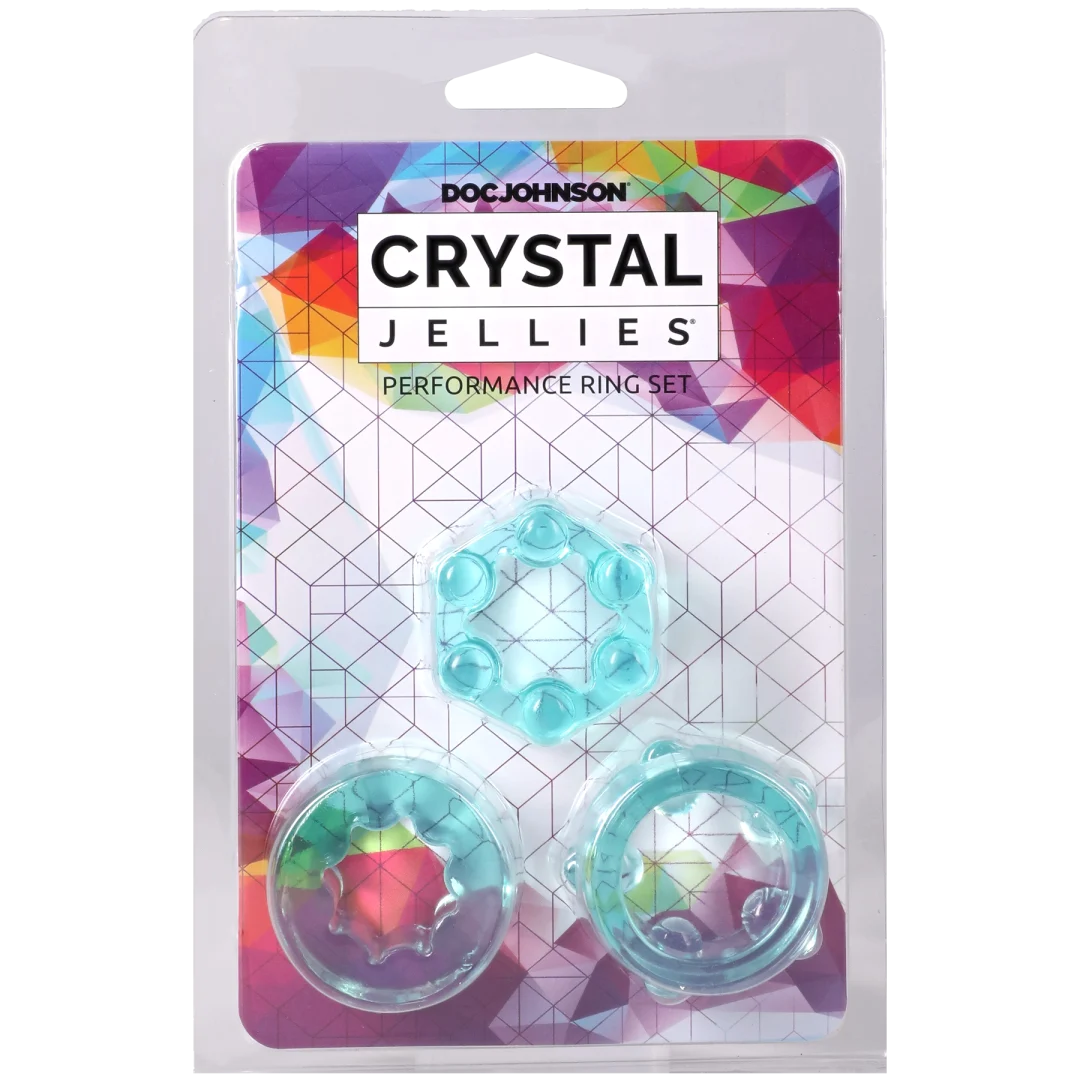 Crystal Jellies - Performance Ring Set Teal