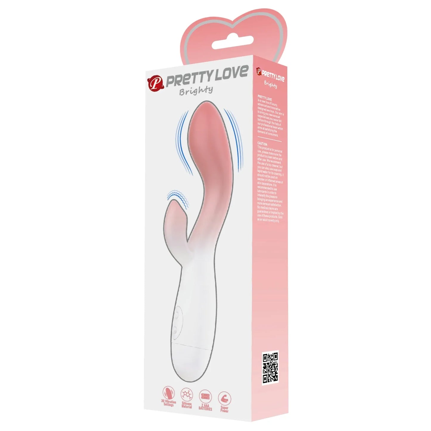 Pretty Love Brighty Vibrator - Pink Ombre