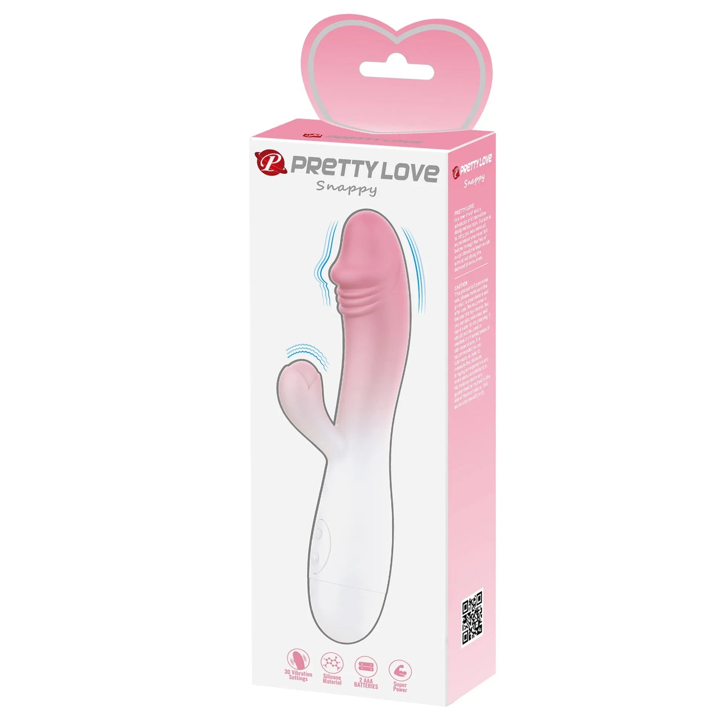 Pretty Love Rabbit Vibrator - Pink Ombre