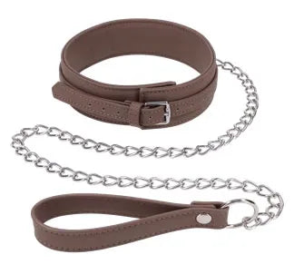 Signature Dawn Dream Collar & Leash Brown