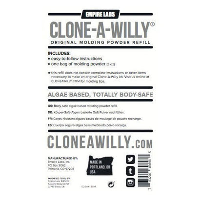 Clone- a- Willy Molding Powder Refill - 3.3 Oz.