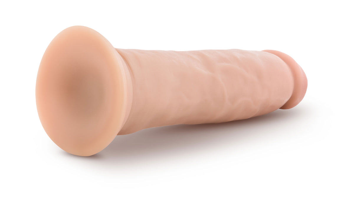 Dr. Skin Silicone - Dr. Henry - 9 Inch Dildo With  Suction Cup - Vanilla