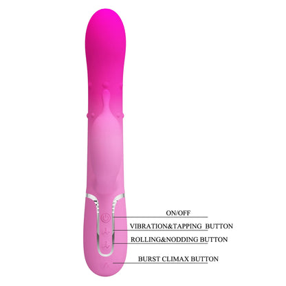 Pretty Love Shima Vertical & Horizontal Beads Rabbit Pink