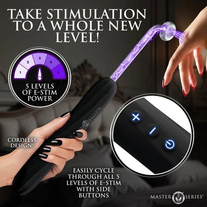 E-Stim Wand - Black