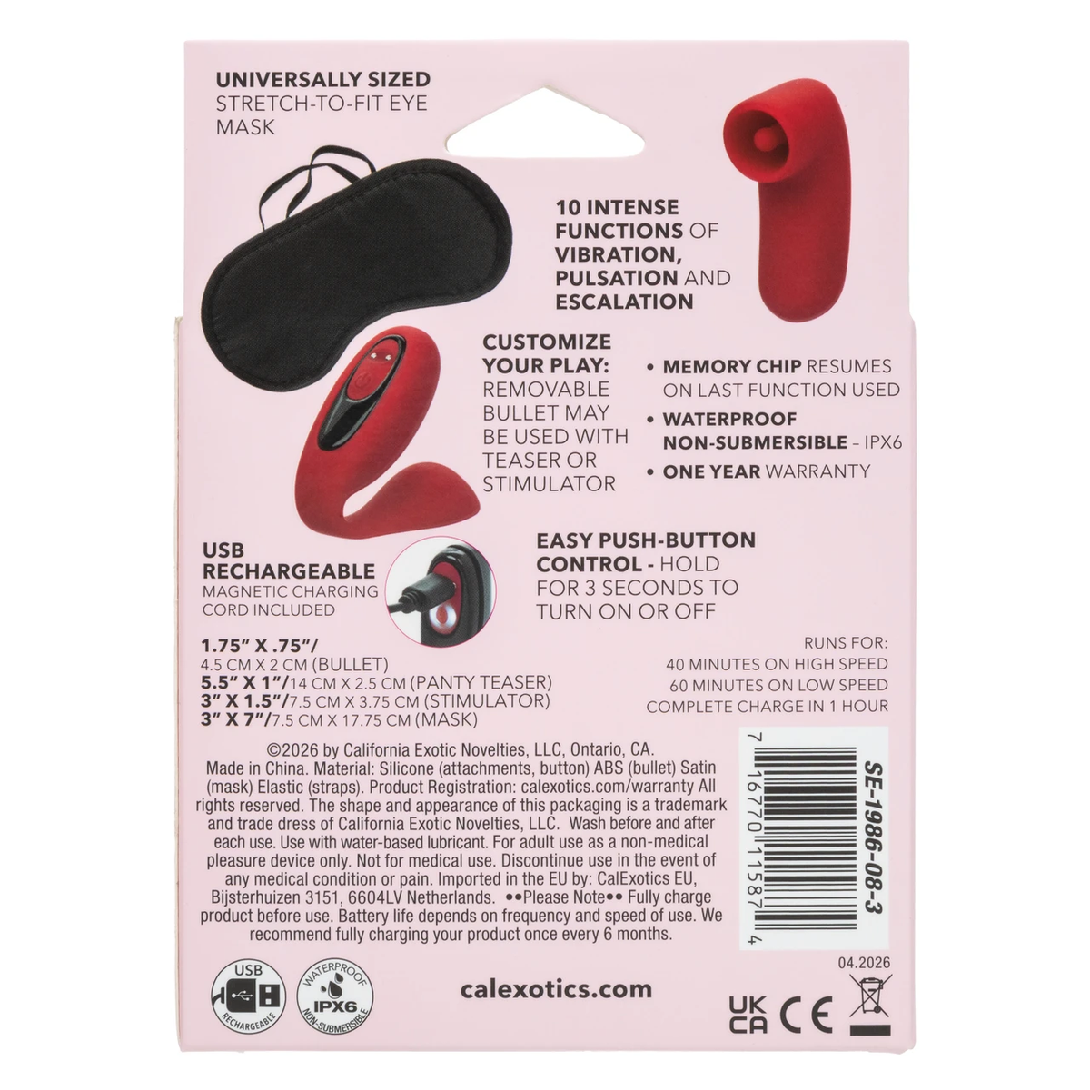 Pleasure Kits Lust Collection