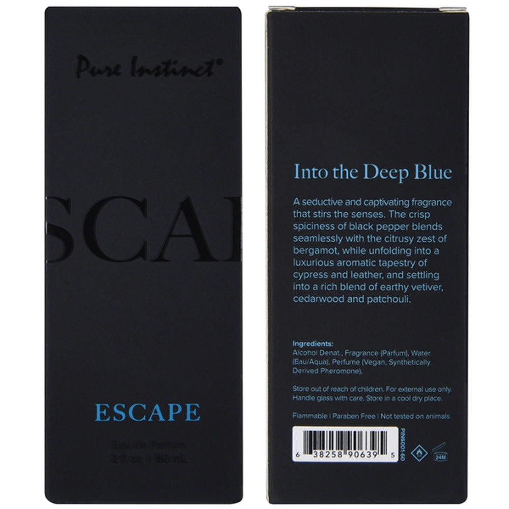 Pure Instinct Pheromone Eau De Parfum Escape 2oz60ml