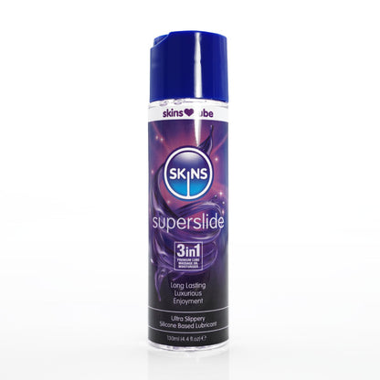 Skins Super Slide Silicone Based 3 in 1 Lubricant 4.4oz