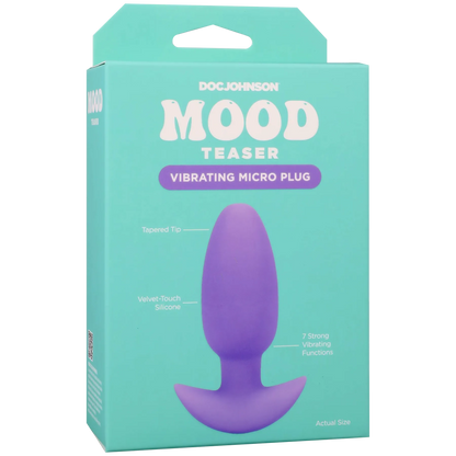 Mood - Teaser - Vibrating Micro Plug Lavender