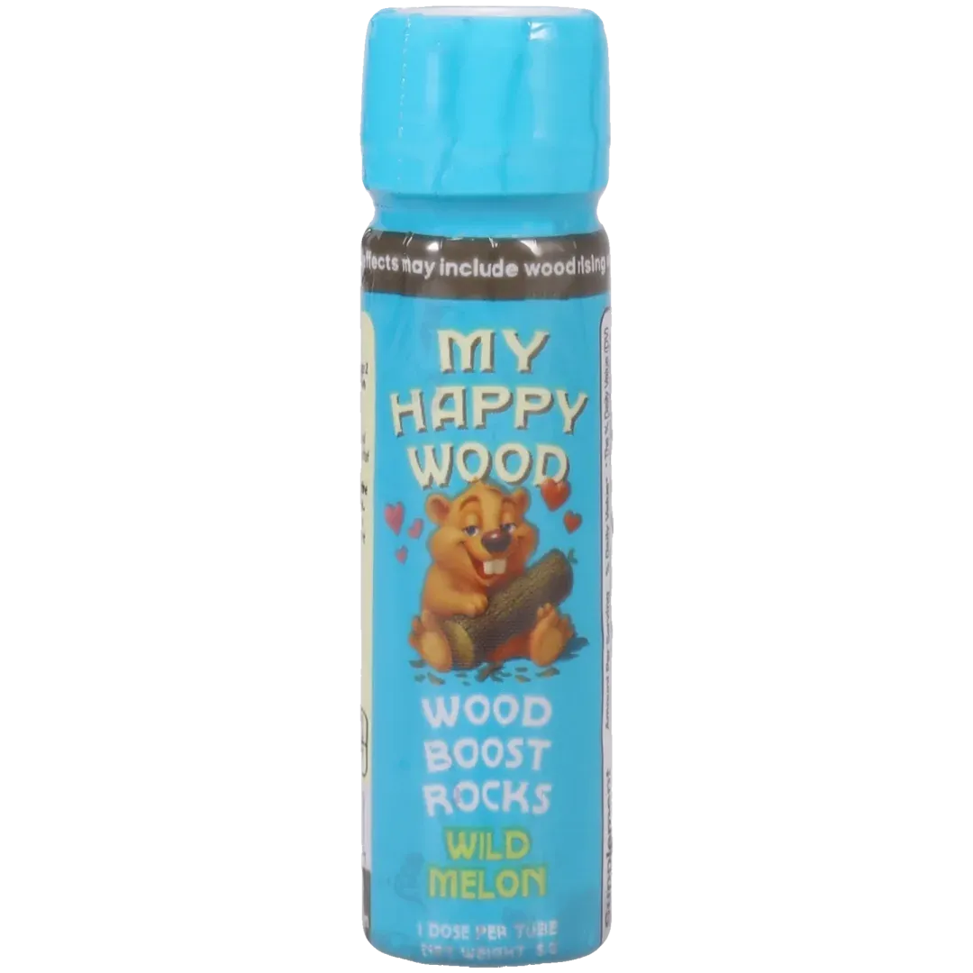 Wood Boost Rocks for Him 12 Pack Display Wild Melon