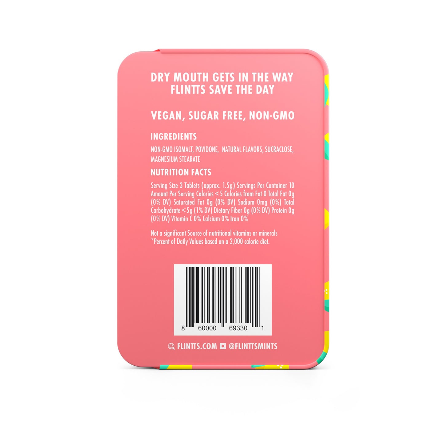 Flintts Mouth Watering Mints Lemon - F-Strength 250