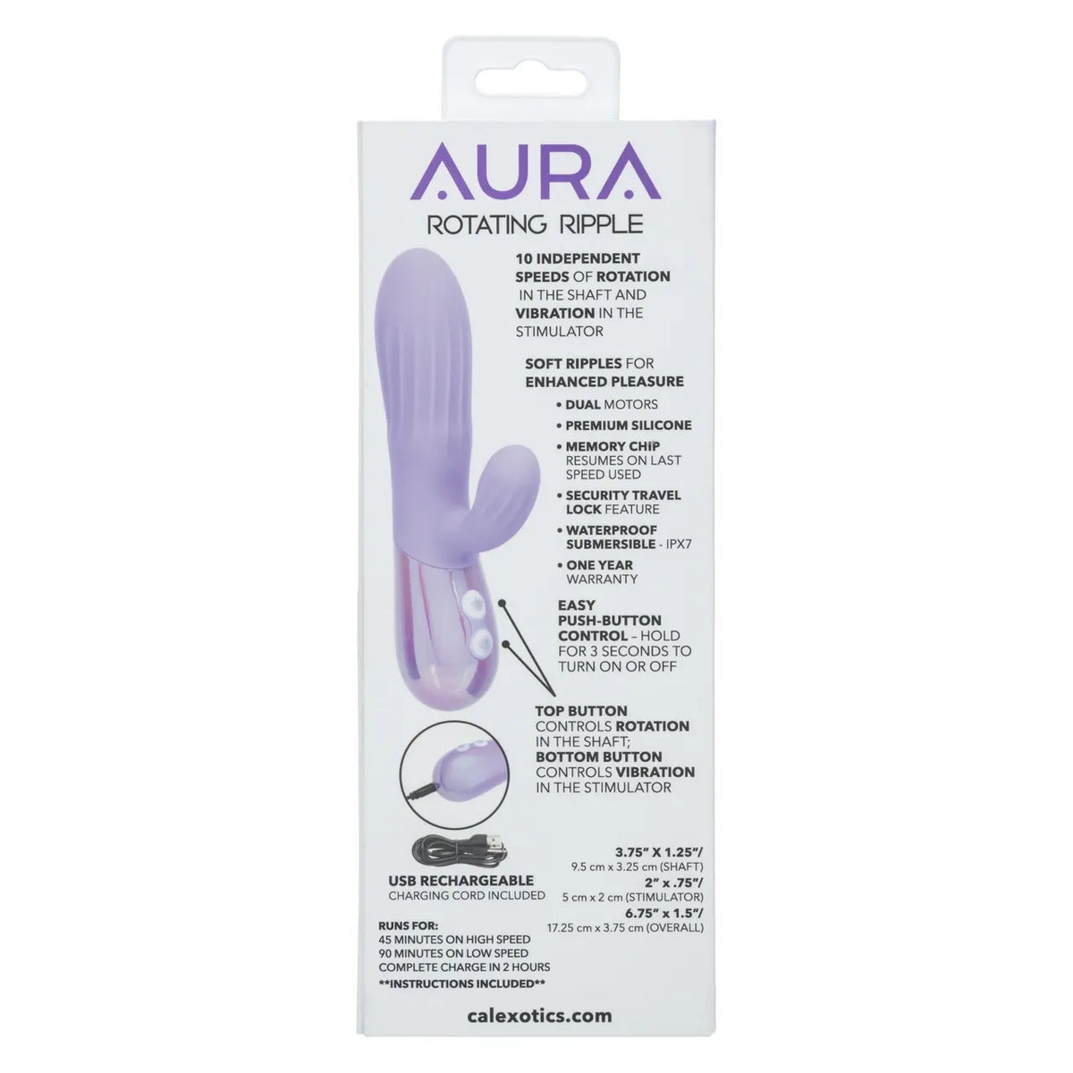 Aura Rotating Ripple Purple