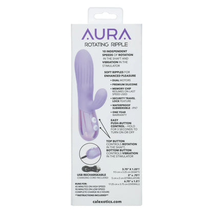 Aura Rotating Ripple Purple